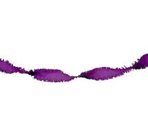 Folat Paarse Crepe Papier Slinger - 6 meter