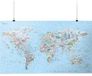 Awesome Maps Carte de plongée bleue
