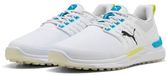 Puma Heren Golfschoenen IGNITE Elevate 2 Maat 42.5 Wit/Blauw/Geel
