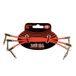 Ernie Ball Pakje van 3 Platte Patchkabels, 15,2 cm - Rood