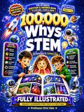 100000 Whys STEM – The Ultimate Question & Answer Book for Curious Kids: Explore Space, Animals, the Human Body, Our Planet and Technology with Fun STEM Facts for Ages 7–12