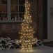 Prolenta Maison Exclusive Kerstboom met 160 LED's, warm wit licht, 150 cm, van riet