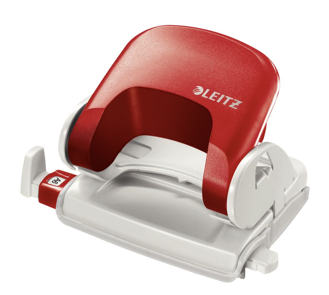 Leitz 50380025 Papierperforator - Rood