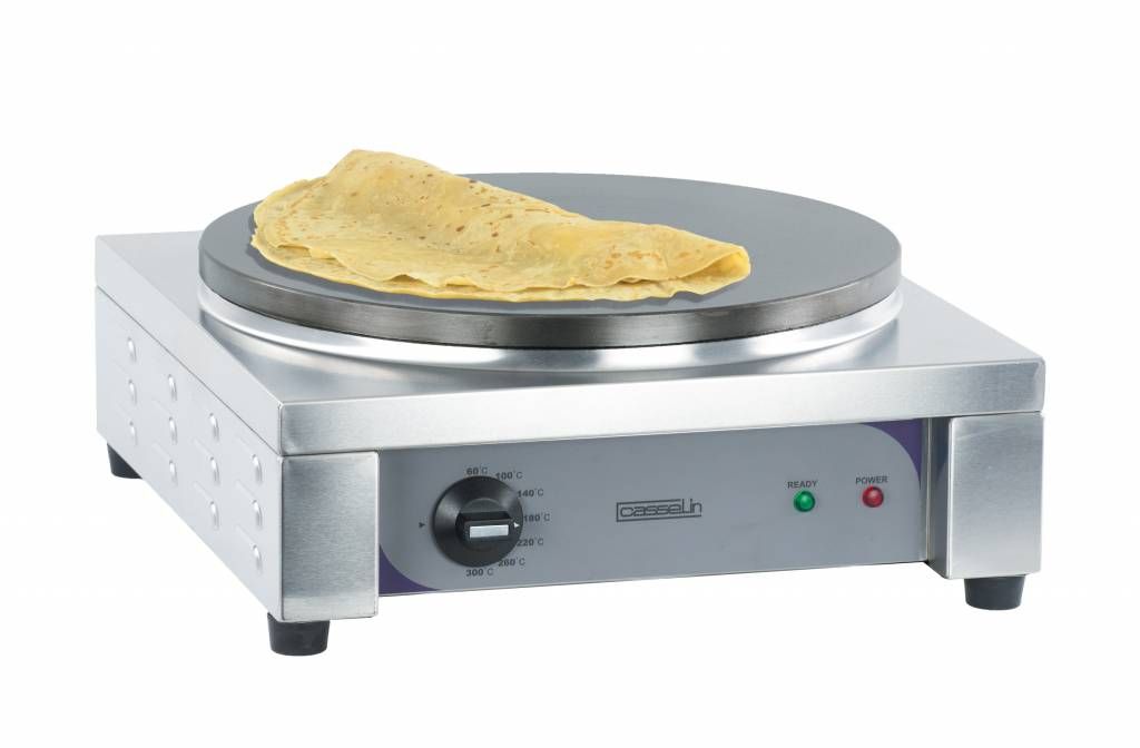 Casselin Elektrische Crèpes Bakplaat 35 cm