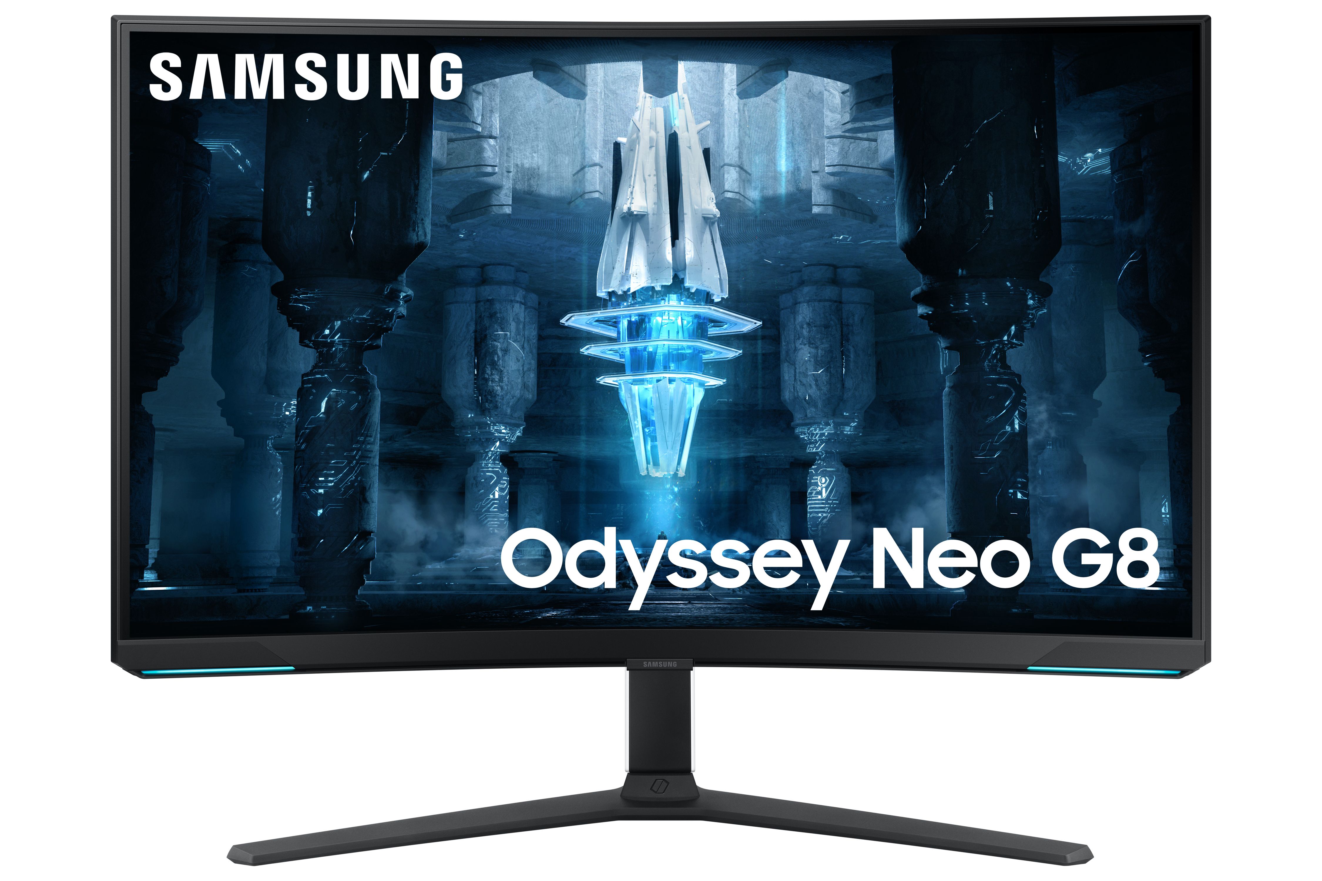 Samsung 32" Odyssey Neo G8 - 4K 240Hz Curved Gaming Monitor