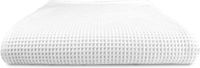 The One Towelling Wafel Handdoek - 100 x 150 cm - Katoen - Wit