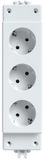 Kopp 229602009 OFFICEVERSal, 3 geaarde stopcontacten, met installatiestekkersysteem, 16 A, 250 V, wit