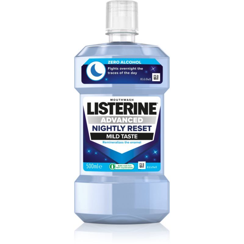 Listerine COLGATE-PALMOLIVE Advanced Listerine Nightly Reset Mouthwash 500ml