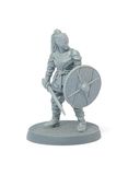 Brother Vinni Shield Maiden Wargame Miniatuur SAGA 28 mm, hars