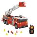 Dickie Toys - 24 "Lichte en Correcte RC Brandweerwagen met Werkende Pomp