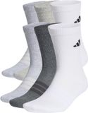 adidas Performance GEVOERDE SOKKEN 6 PAAR - Unisex - Wit