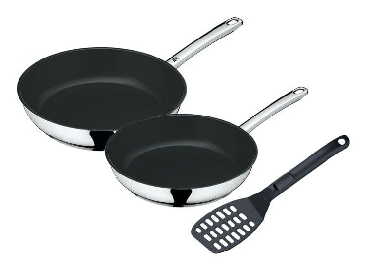 WMF Devil Pannenset 3-delig - Braadpan - Gecoat - 24 & 28 cm - Inductie - Ovenvast