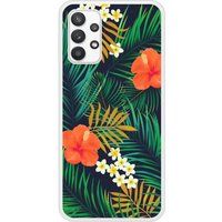 Samsung Bedrukt siliconen hoesje compatibel met Galaxy A32 5G Tropical