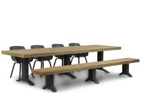 Lifestyle Garden Furniture Lifestyle Salina/Superior 330 cm dining tuinset 6-delig
