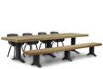 Lifestyle Garden Furniture Lifestyle Salina/Superior 330 cm dining tuinset 6-delig