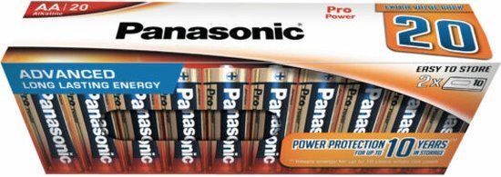 geen merk aanduiding Panasonic LR6PPG/20CB AA Batterijen - 20 stuks