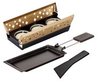 Merkloos Goud Mini Raclette Set