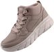 Skechers Bobs B Flex Hi – Mountain Hi dames mid-top sneaker grijs 117395-TPE