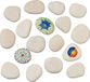 Merkloos Relaxdays Stenen om te beschilderen - 2 kg - 5-9 cm