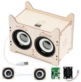 Enceinte Bluetooth kit de construction - Kit de construction en bois Stem - À partir de 8 ans