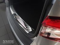 RVS Avisa RVS Binnenste Achterbumperprotector passend voor Skoda Kodiaq 2017- 'Ribs'