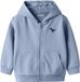 NAME IT NMMVALON LS NREG SWE CARD WH UNB Jongens Sweater 122/128 Blauw