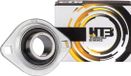 HTB SBPFL 204 Flenslager Plaatstaal Boordiameter 20 mm Gatafstand 71.5 mm