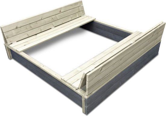 EXIT Toys EXIT Aksent Houten Zandbak 136x132cm