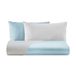 Giovanni Dolcinotti Beddengoedset voor tweepersoonsbed, omkeerbaar, 2 kussenslopen, Frozen/Perla – 100% percale katoen, gemaakt in Italië, model Boston