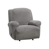 Surefit Stretch Morgan 1-delig - Recliner Slipcover - Grijs