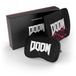 noblechairs DOOM Edition Set d'oreillers Noir 2 pièce(s)