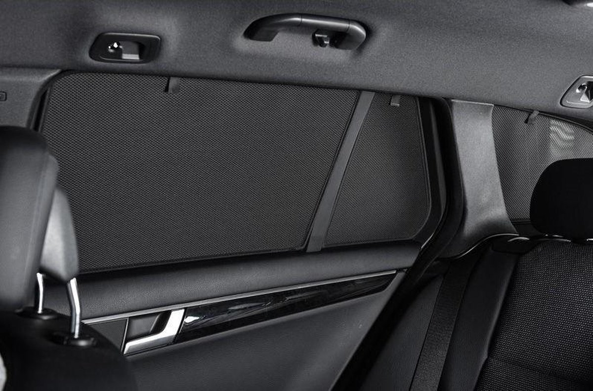 Car Shades Privacy shades Renault Clio 5 deurs 2012- (alleen achterportieren 2-delig) autozonwering