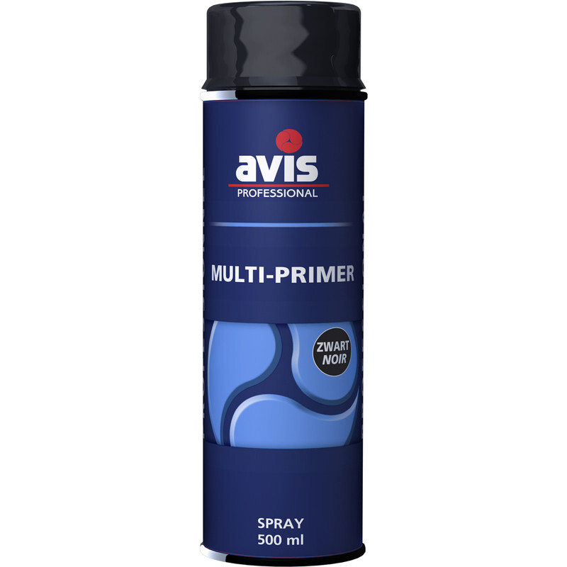 Avis multiprimer spray 500ml zwart