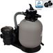 Pompe de filtration à sable 600 W 17000 L/h