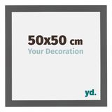 Your Decoration - Cadre puzzle 50x50 cm - Anthracite - Cadre puzzle 500-1000 pièces - Cadre photo MDF - Mura