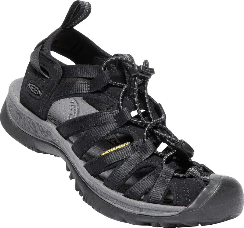 KEEN Whisper Sandalen Dames, black/magnet 2019 US 10 | EU 40,5 Trekking & Wandelsandalen