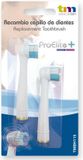 Reservetandenborstel TM Electron Borstel vervanger TM Electron TMBH015 Wit
