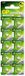 GP 10 Stuks (1 Blister a 10st) 177 / G4 / AG4 / LR626 1.5V Alkaline Knoopcel Batterij