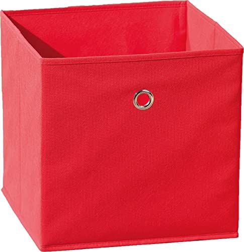 Inter Link Vouwbare opbergbox van rood polypropyleen