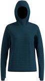 Odlo Essential Thermal Hoodie Blauw L Vrouw