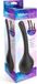 Showerplay Douche anale - Poire de lavement avec 3 embouts - 350ml - Noir - Silicone sans plastifiants