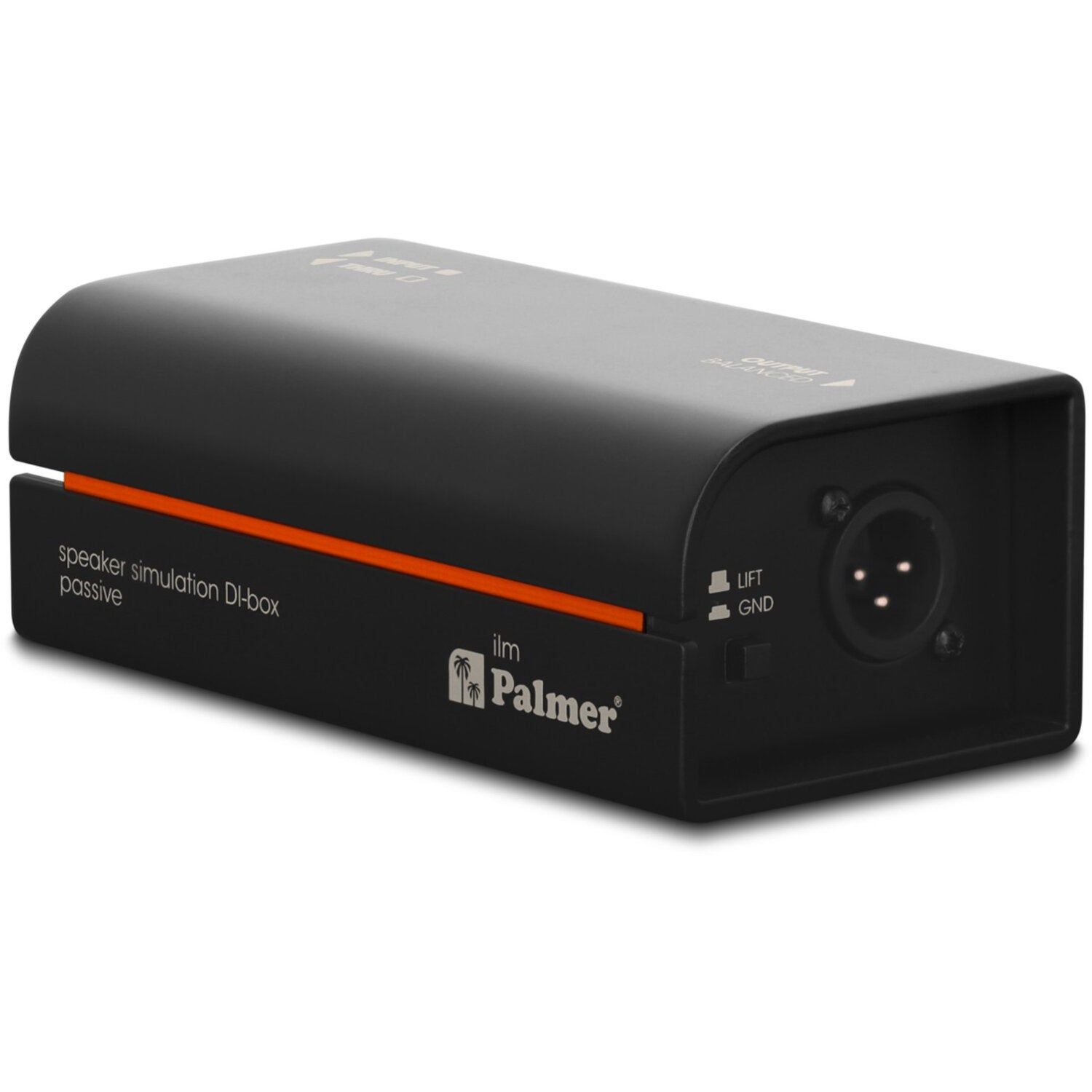 Palmer River series Ilm passieve speaker simulator DI box