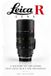 LEICA R LENS: A History of the Lenses That Leitz Built for the Reflex
