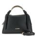 CAFèNOIR - Petite sac à main en similicuir grainé avec poignées métalliques réglables dorées pour femmes, taille unique