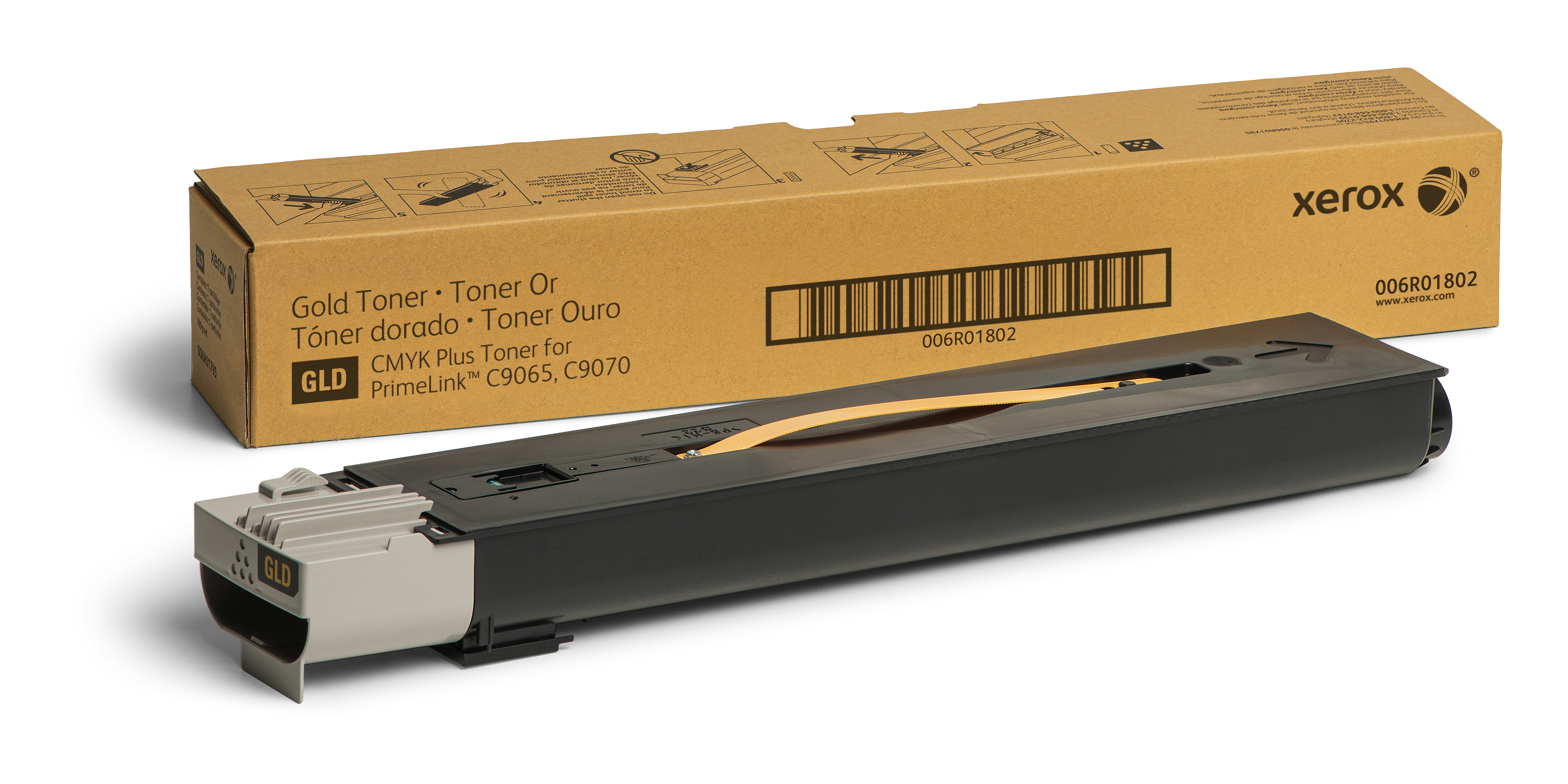 Xerox Goud tonercartridge toner-out