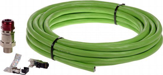 Axis ASKDP03-T camera kabel 10 m Groen