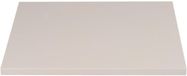 Saniclass Torino Wastafelblad - 60.5x46x2.5cm - solid surface - off-white