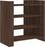 vidaXL Dressoir 73,5x35x75 cm bewerkt hout bruin eikenkleur