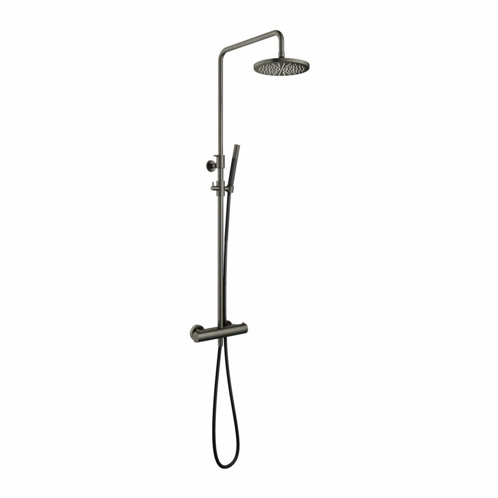 hotbath Cobber SDS9 R regendoucheset - 30 - verouderd ijzer