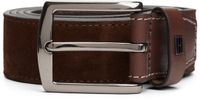Tommy Hilfiger Denton Elevated suède riem bruin